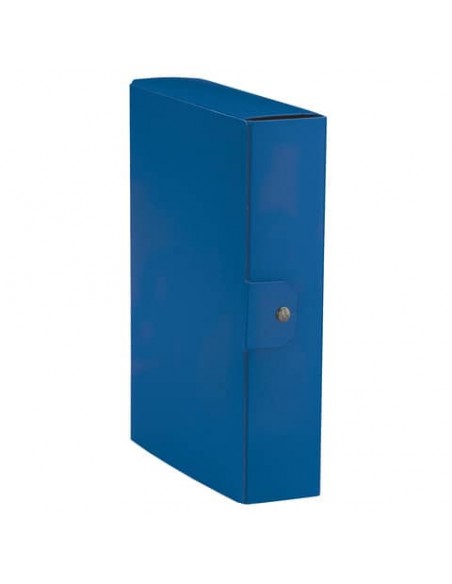 Cartella portaprogetti Esselte C88 DELSO ORDER dorso 8 cm presspan lucido blu 25x35 cm - 390388050