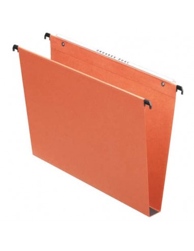 Cartelle sospese Esselte ORGAREX KORI VERTICAL 39 cm conf. da 50 pezzi fondo U - 10403