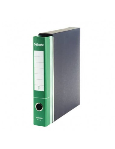 Registratore commerciale Esselte Essentials G72 23x30 cm dorso 5 cm verde - 390772180
