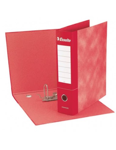 Registratore commerciale Esselte Essentials G73 23x30 cm dorso 8 cm rosso - 390773160