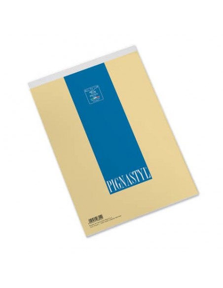 Blocco punto metallico 70 fogli Pigna Pignastyl A4 80 g/m2 bianco - 0213748 BI