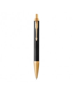 Penna a sfera Parker IM punta M inchiostro blu Premium Black GT 1931667