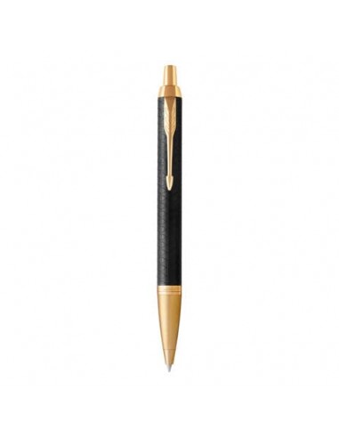 Penna a sfera Parker IM punta M inchiostro blu Premium Black GT 1931667