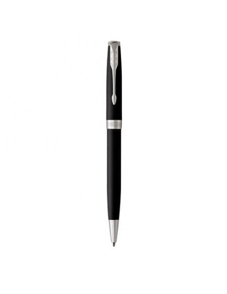 Penna a sfera Parker Sonnet punta M inchiostro nero Matte Black CT 1931524