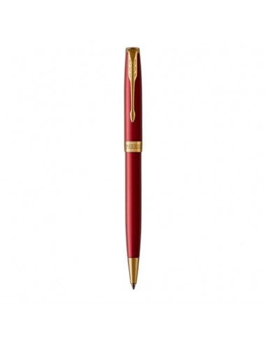 Penna a sfera Parker Sonnet Red Lacquer GT punta M inchiostro nero Red GT 1931476