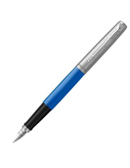 Penna stilografica Parker Jotter Original Plastic punta M blu 2096858