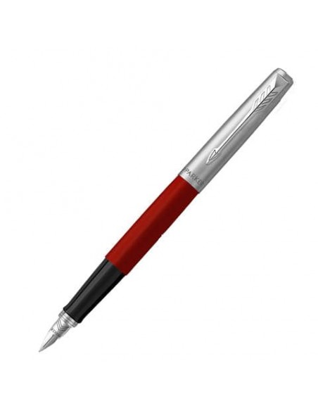 Penna stilografica Parker Jotter Original Plastic punta M Parker rosso 2096872