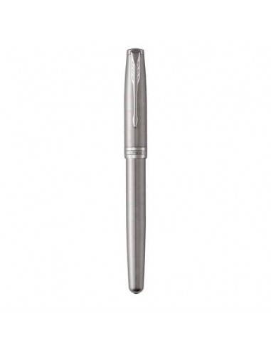 Penna stilografica Parker Sonnet Parker punta F inchiostro nero Stainless Steel CT - 1931509
