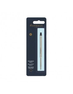 Refill penna a sfera Waterman in blister Waterman punta media - nero S0944480