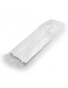 Set coltello + forchetta e tovagliolo conf. 500 pz Multiplate - 81025