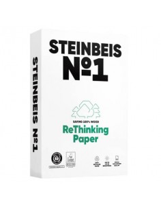 Carta per fotocopie riciclata Steinbeis n° 1 formato A4 80 g/m² risma da 500 fogli