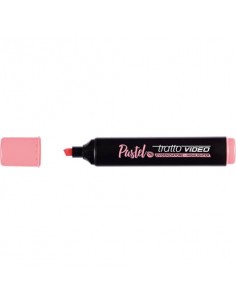 Evidenziatori Tratto Video Pastel tratto 1-5 mm pompelmo F833507
