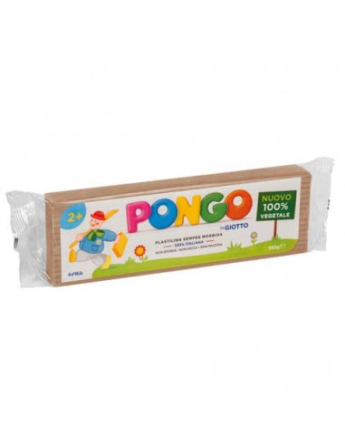 Panetto di plastilina vegetale modellabile 350 g Pongo beige F603517