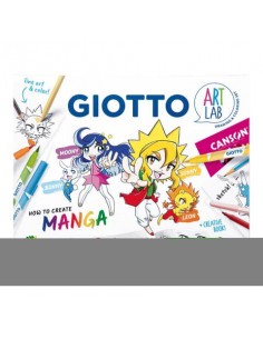 Set creativo Giotto Art Lab How To Create Manga F582300