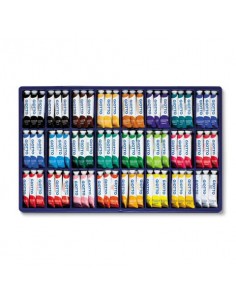 Tempera Giotto Extra ultrafine in tubetto 12 ml - in vetrinetta da 144 colori assortiti - F35250000