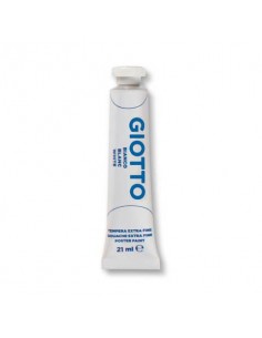 Tempera Giotto Extra ultrafine in tubetto 21 ml bianco - F35500100