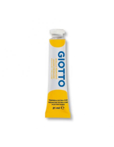 Tempera Giotto Extra ultrafine in tubetto 21 ml giallo - F35500200