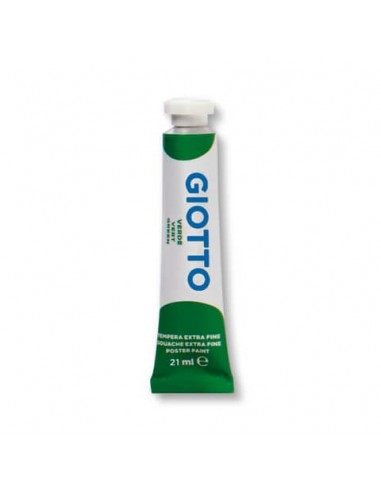 Tempera Giotto Extra ultrafine in tubetto 21 ml verde - F35501200