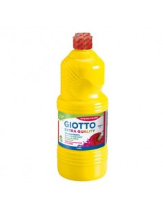 Tempera a base d'acqua Giotto Extra Quality flacone 1 L giallo scuro F53340300