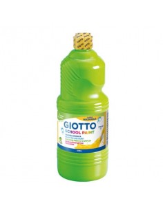 Tempera pronta Giotto School Paint in flacone 1 L verde cinabro - F535511