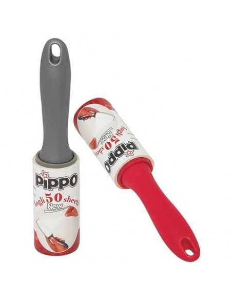 Spazzola adesiva cattura peli e polvere Pippo da 50 fogli - NP2011