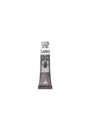 Colore a olio Maimeri extrafine in tubetto 20 ml bianco titanio - M0302018