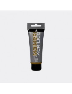 Colore acrilico Maimeri in tubetto 75 ml bronzo - M0916475