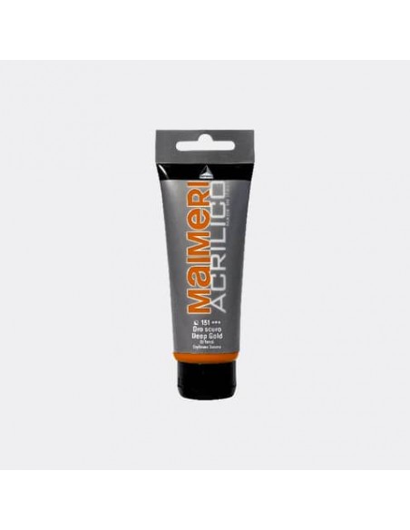 Colore acrilico Maimeri in tubetto 75 ml ocra scuro - M0916151