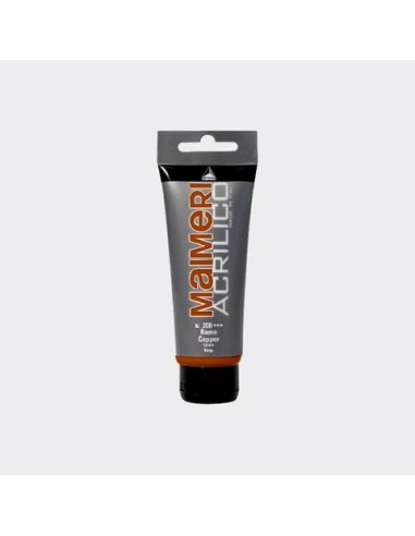 Colore acrilico Maimeri in tubetto 75 ml rame - M0916200