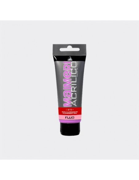 Colore acrilico Maimeri in tubetto 75 ml rosa fluorescente - M0916215