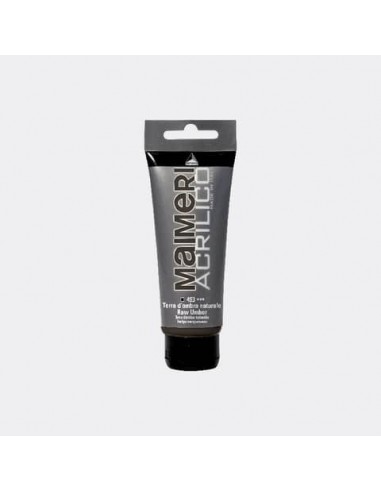 Colore acrilico Maimeri in tubetto 75 ml terra d'ombra naturale - M0916493