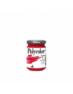 Colore vinilico fine Maimeri in vasetto 140 ml rosso brillante - M1220220