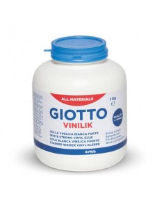 Colla vinilica forte Giotto Vinilik in barattolo 1 kg - colore bianco - F543000