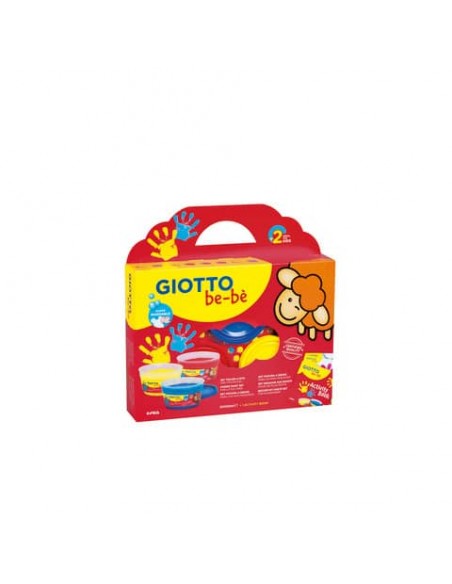 Colori a dita Giotto Bebè conf. da 3x100 ml rosso