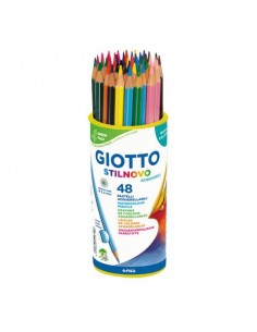 Matite acquerellabili Giotto Stilnovo in conf. 48 colori assortiti water colors - F516100