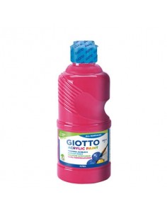 Tempera acrilica Giotto in flacone da 250 ml magenta - F534010