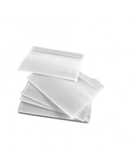Buste neutre adesive portadocumenti Viva trasparenti C6-170x120mm - conf. 100 3005