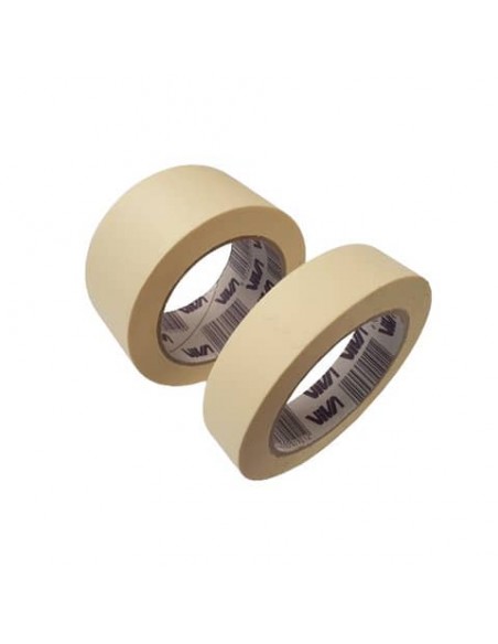 Nastro adesivo in carta Viva masking hot melt - 19 mm x 50 m - bianco - conf. 12 pezzi - 1371HM