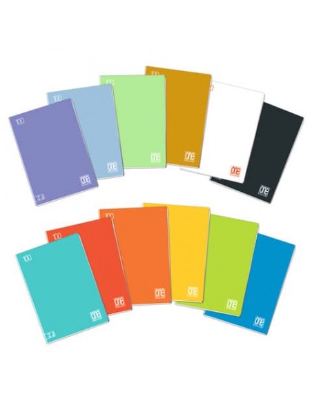 Quaderno Maxi One Color A4 - 100 g/m2 - 24+1 ff - 0Q - 7189