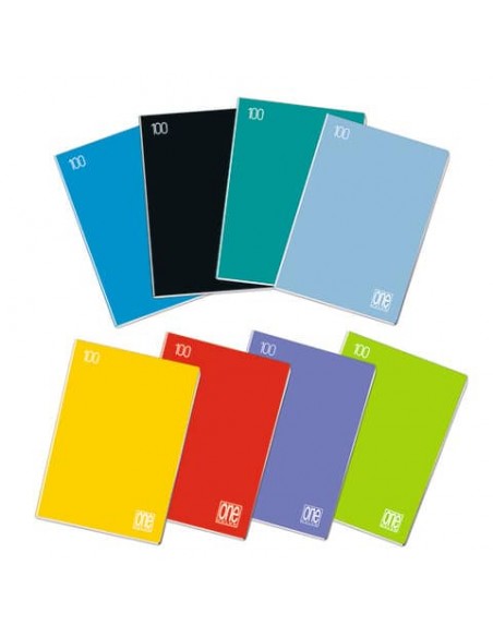 Quaderno Maxi One Color A4 - 100 g/m2 - 24+1 ff - 4F - 7184