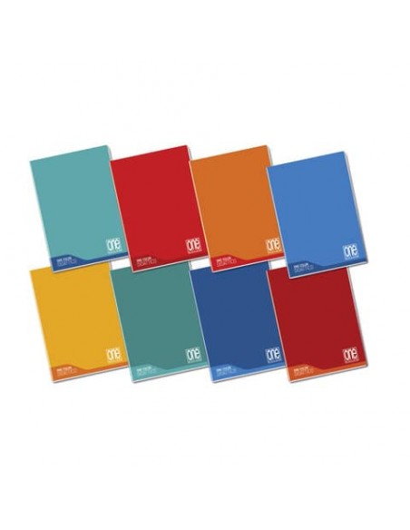 Quaderno Maxi One Color Didattico per disgrafia A4 100 g 18+1 ff 0Q+ 7046