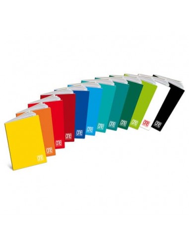 Quaderno One Color A5 - 100 g/m2 - 18+1 ff - 0Q 1845