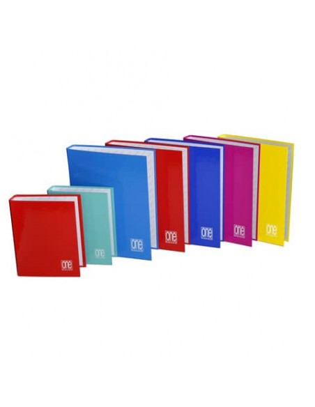 Raccoglitore ad anelli One Color 4 anelli - conf. 6 colori assortiti A5 2401