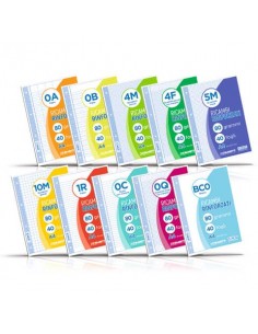 Ricambi rinforzati in PVC Blasetti per quaderni ad anelli A4 - 100 g/m2 - 40 ff 4F - 5339