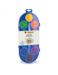 Acquerelli Primo Ø 44 mm in conf. da 10 colori assortiti - 120A10SG
