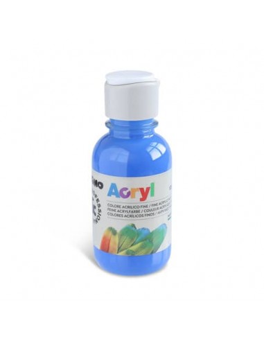 Colore acrilico Primo in bottiglia PET con tappo dosatore 125 ml - 540 blu cobalto - 402TA125540