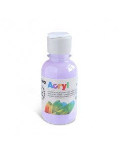 Colore acrilico Primo in bottiglia PET con tappo dosatore 125 ml - 450 lilla - 402TA125450
