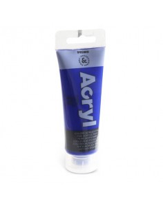 Colore acrilico Primo in tubetto in polietilene 75 ml - 500 blu oltremare 420TA75500