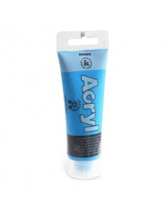 Colore acrilico Primo in tubetto in polietilene 75 ml  - 501 ciano 420TA75501