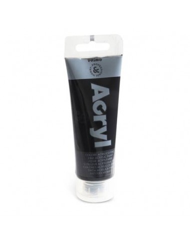 Colore acrilico Primo in tubetto in polietilene 75 ml - 800 nero 420TA75800